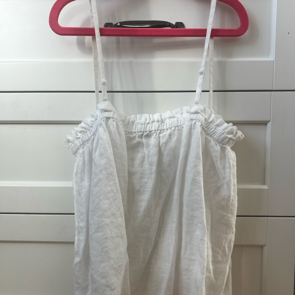 Wilfred Cream Ruffled Tank Top - Picture 2 of 3